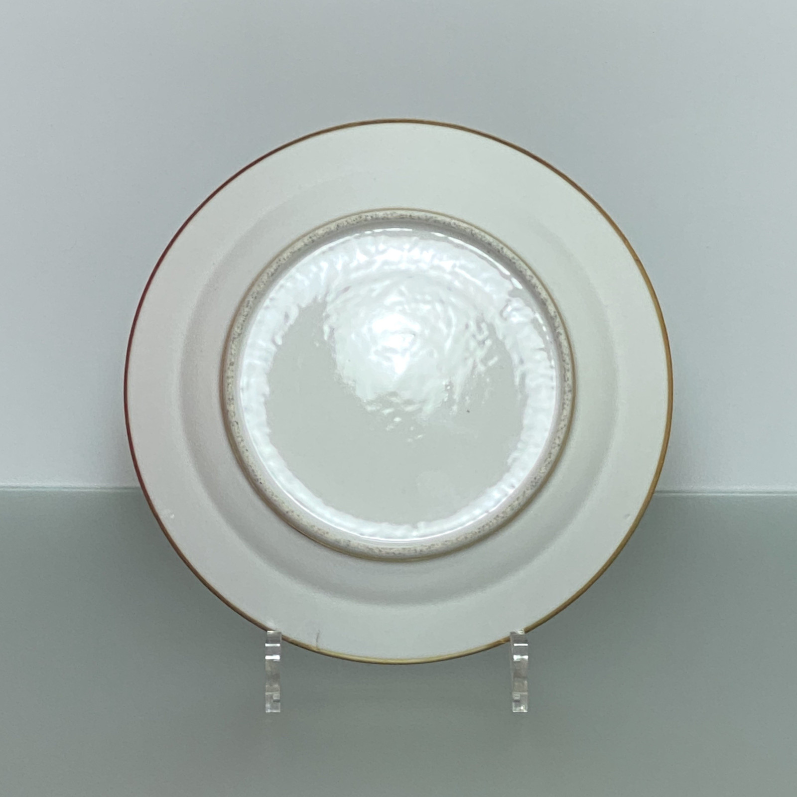 Paris – trois assiettes à décor botanique – Début du XIXe siècle