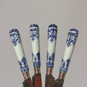 Saint-Cloud - Set of four small knives - Eighteenth century