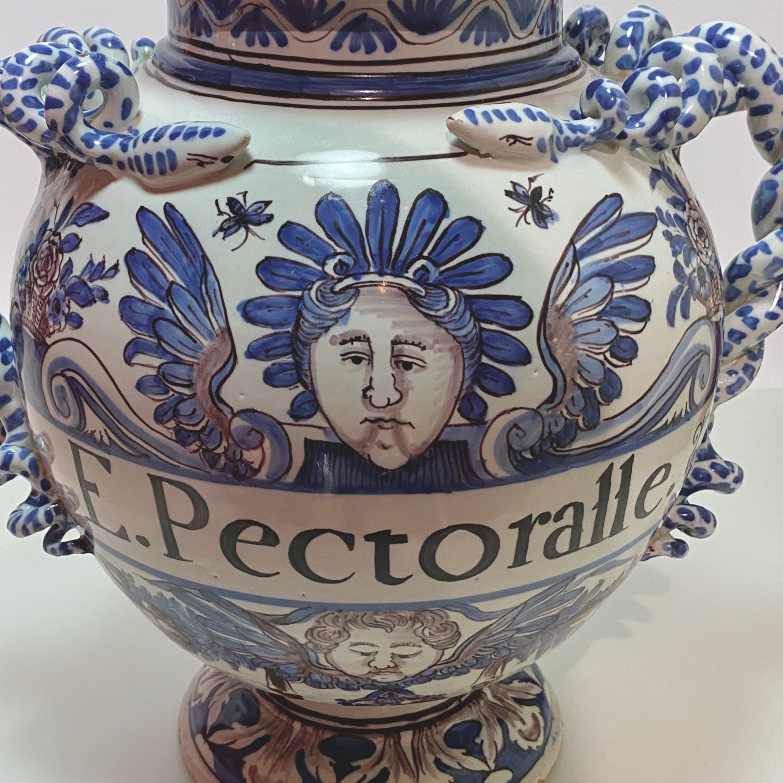 Montpellier - Olliver Factory - Large pharmacy vase - Around 1700