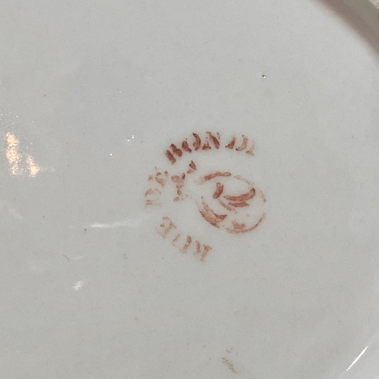 Manufacture du Duc d'Angoulême - Paire de plats en porcelaine - XVIIIe siècle