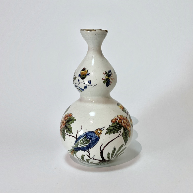 Lille - Vase bouteille en faïence - XVIIIe siècle
