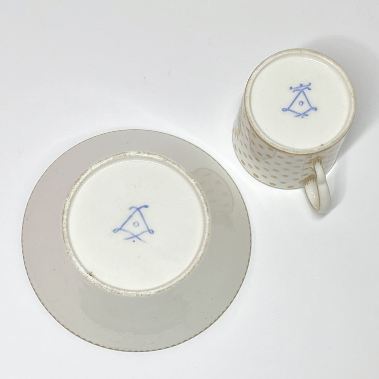 Soft Sèvres porcelain litron goblet - Eighteenth century