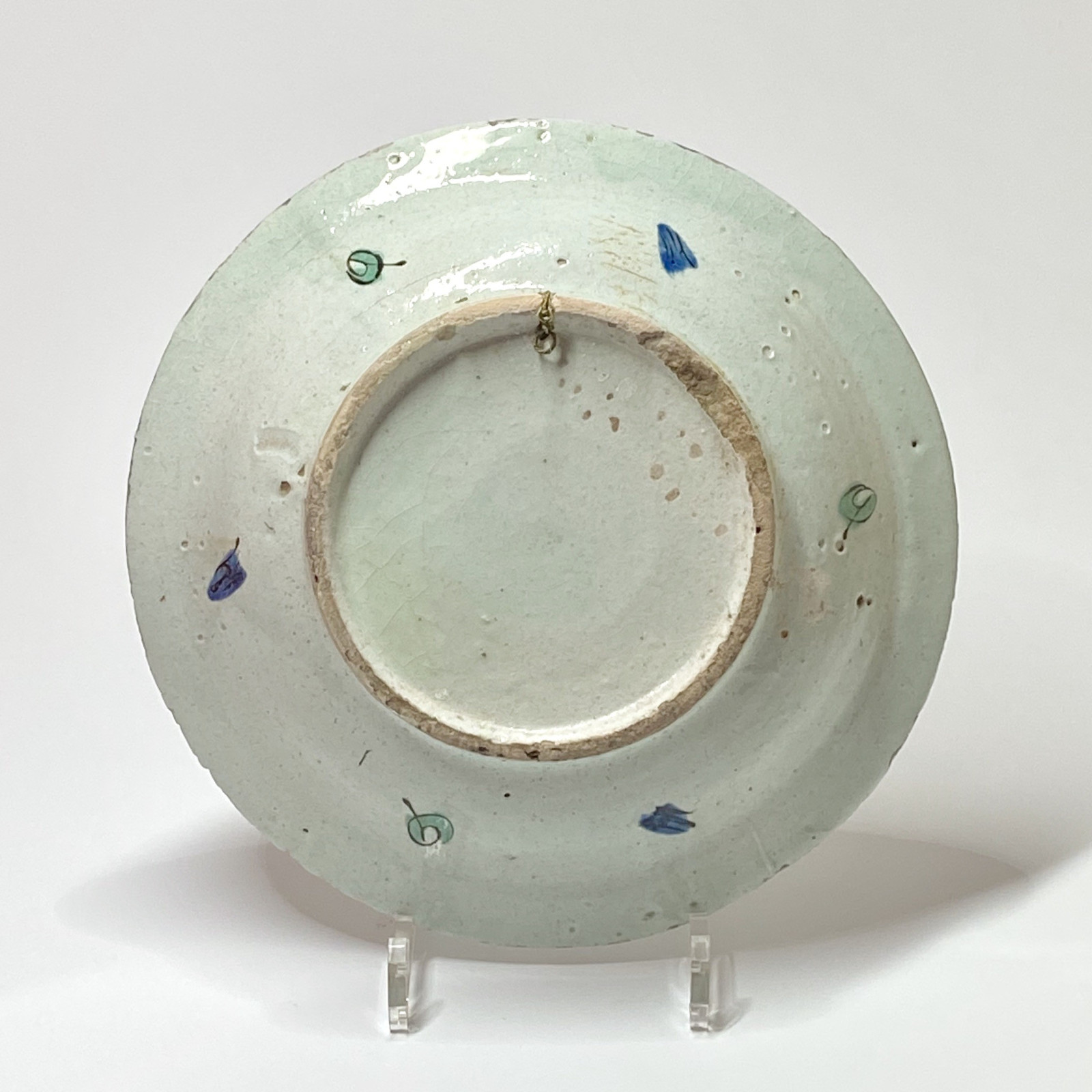 Iznik - Plat à décor dit «tabak» - XVIIe siècle