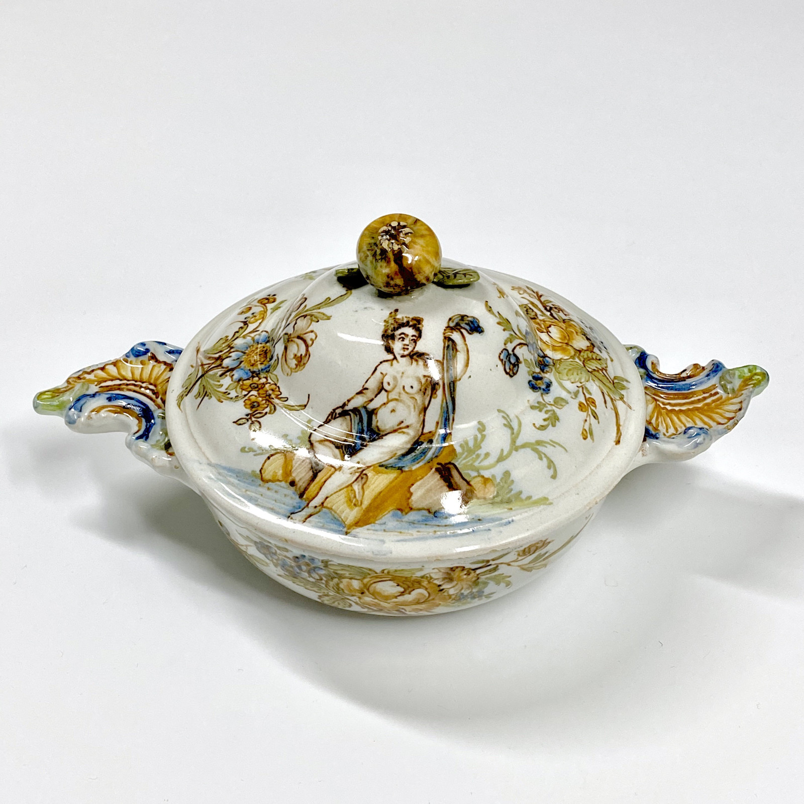Lyon - Rare broth bowl - Eighteenth century