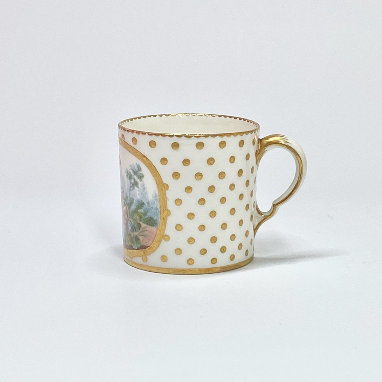 Soft Sèvres porcelain litron goblet - Eighteenth century