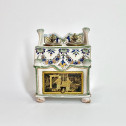 Rare patronymic writing case in earthenware attributed to Auvillar - Eighteenth century