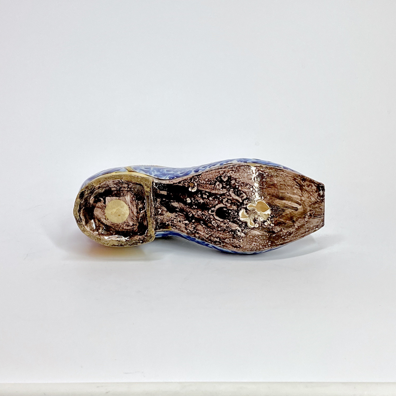 Caltagirone (Sicily) - Gourd in the shape of a shoe - End of the seventeenth century Beginning of the eighteenth century