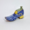 Caltagirone (Sicily) - Gourd in the shape of a shoe - End of the seventeenth century Beginning of the eighteenth century