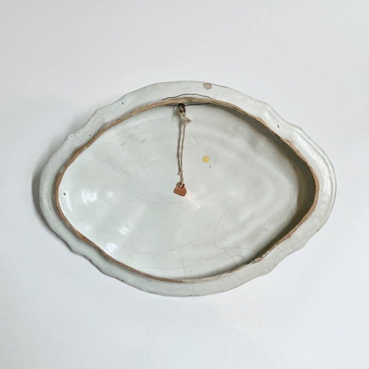 Sinceny - Lid decorated with a basket of flowers - Eighteenth century