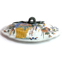 Sinceny - Lid decorated with a basket of flowers - Eighteenth century