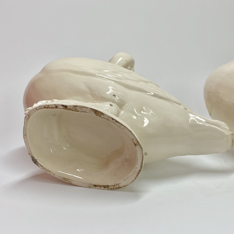 Nove di Bassano -  Deux canards en trompe l’œil - Vers 1800