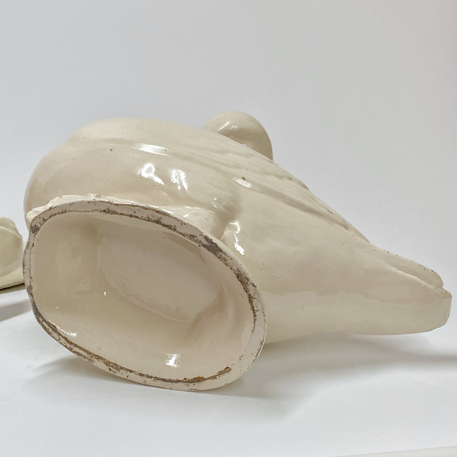 Nove di Bassano - Two ducks in trompe l'oeil - Circa 1800