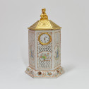 China - Small porcelain clock - Qianlong period (1736 - 1795)