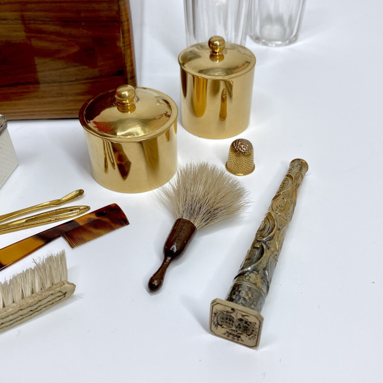 Box Louis XV period travel kit - Eighteenth century