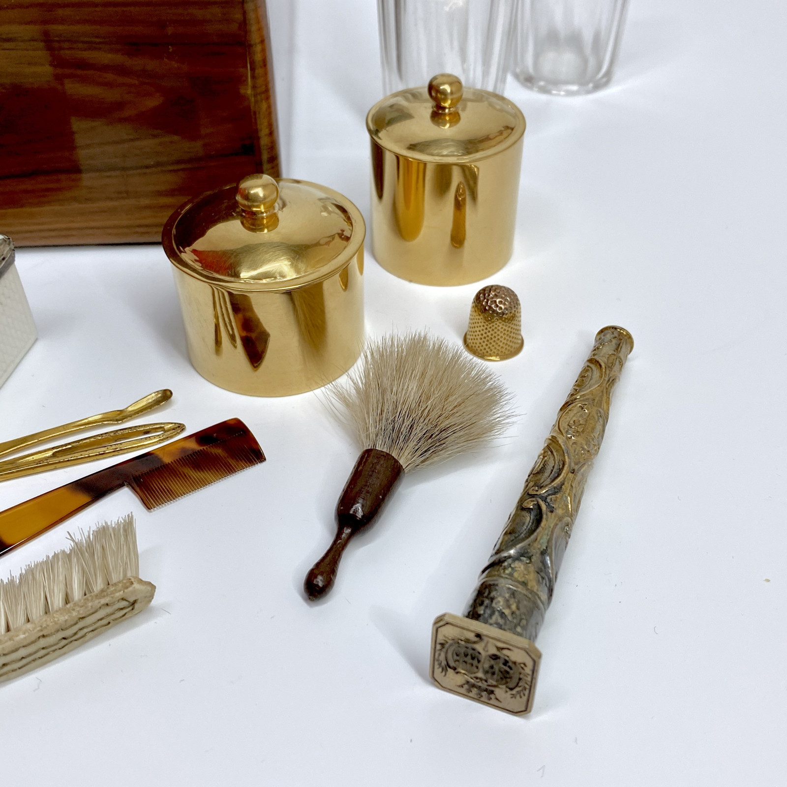 Box Louis XV period travel kit - Eighteenth century