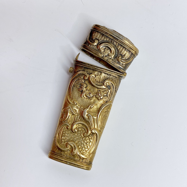 Box Louis XV period travel kit - Eighteenth century