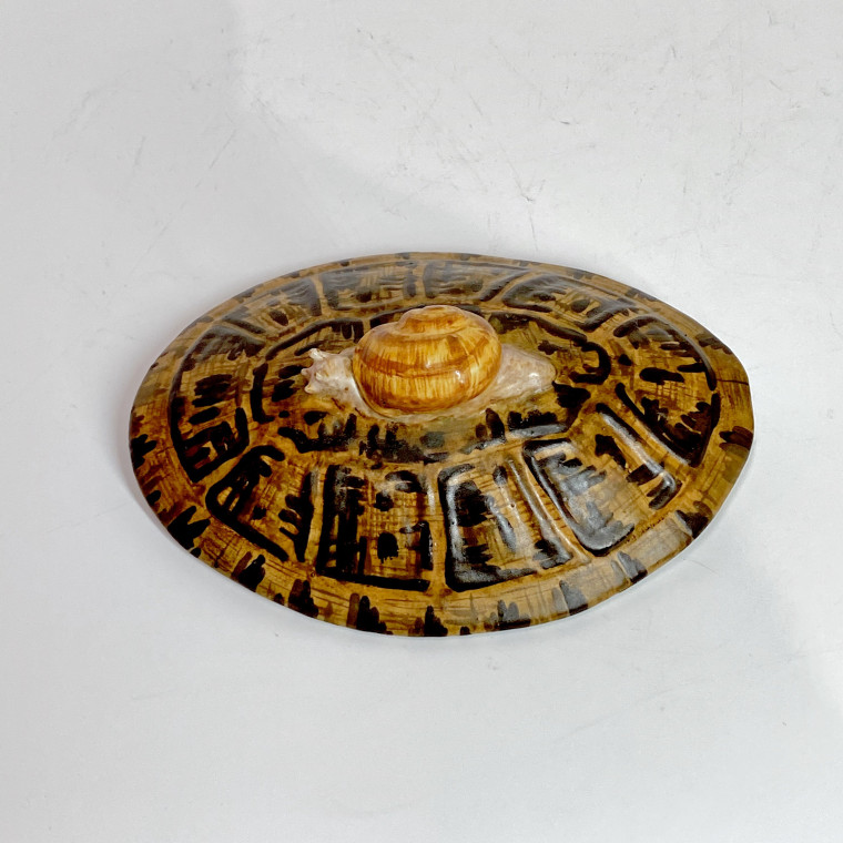 Strasbourg - Tortue en trompe l’oeil - Manufacture Paul Hannong, vers 1750-1754