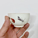 Meissen - Cup and saucer decorated with vegetables and insects - Eighteenth century - circa 1745-1750