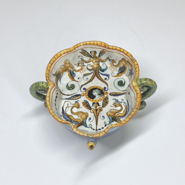 Canard de malade en majolique d’Urbino - Fin du XVIe siècle