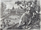 École de Bernard Palissy, Fontainebleau ou Pré d'Auge - XVIIe siècle