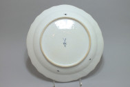 Meissen - Plat en porcelaine à décor d'oiseaux et d'insectes - XVIIIe Siècle