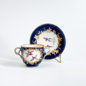 Vincennes-Sèvres - Toilet cup decorated with flying birds - Eighteenth century