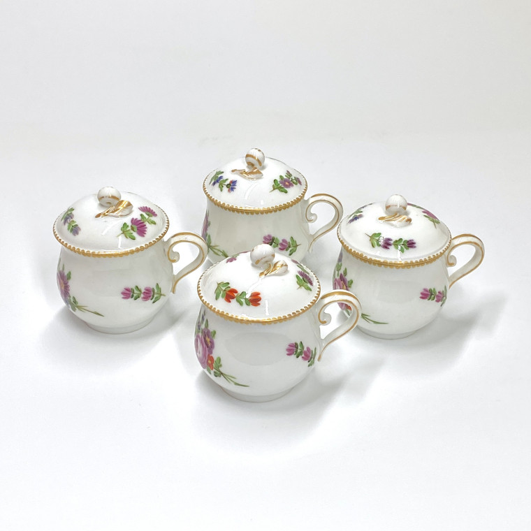 Paris - Manufacture du Comte d´Artois - Four juice jars - Eighteenth century