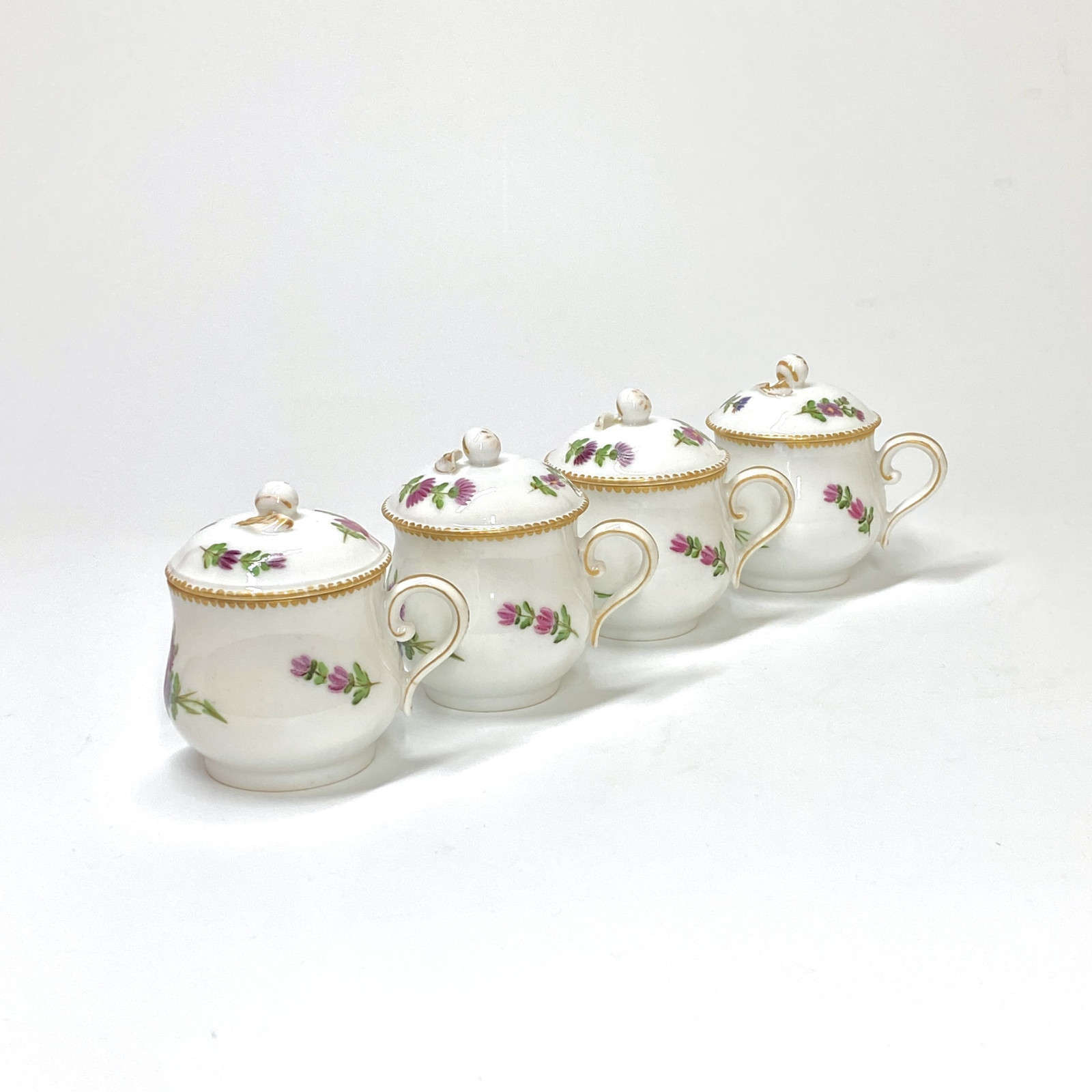 Paris - Manufacture du Comte d´Artois - Four juice jars - Eighteenth century