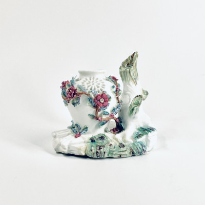 Vincennes - Polychrome pot-pourri vase - Eighteenth century
