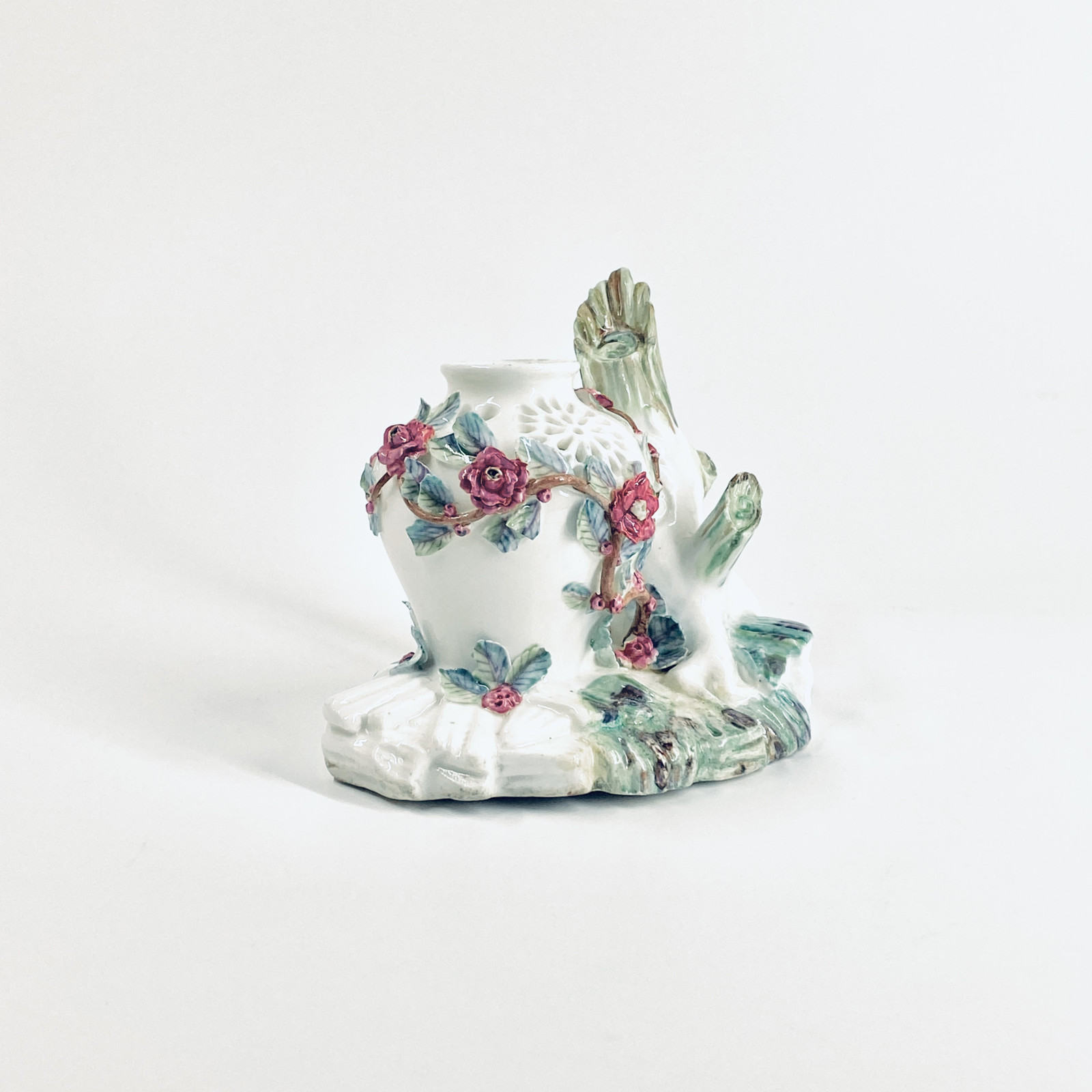 Vincennes - Polychrome pot-pourri vase - Eighteenth century