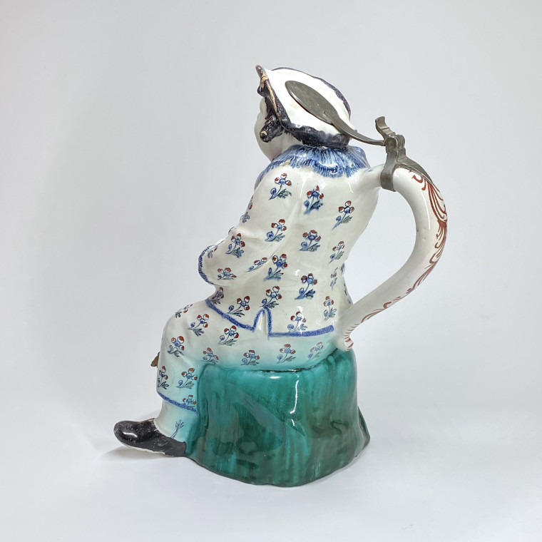 Bruxelles - Fontaine figurant un personnage assis - XVIIIe siècle