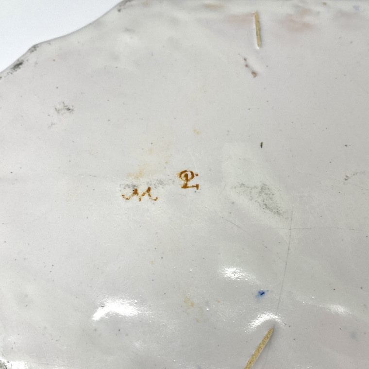 Moustiers - Earthenware writing case - Mid Eighteenth century