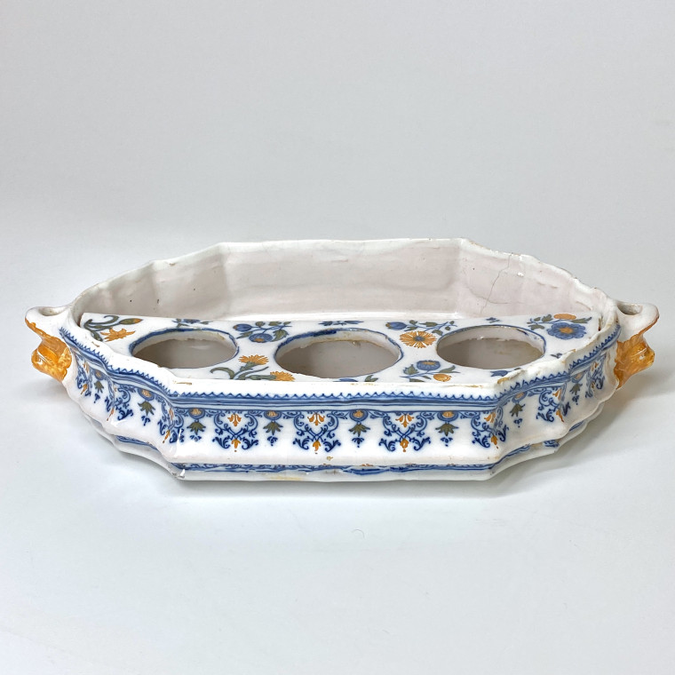Moustiers - Earthenware writing case - Mid Eighteenth century