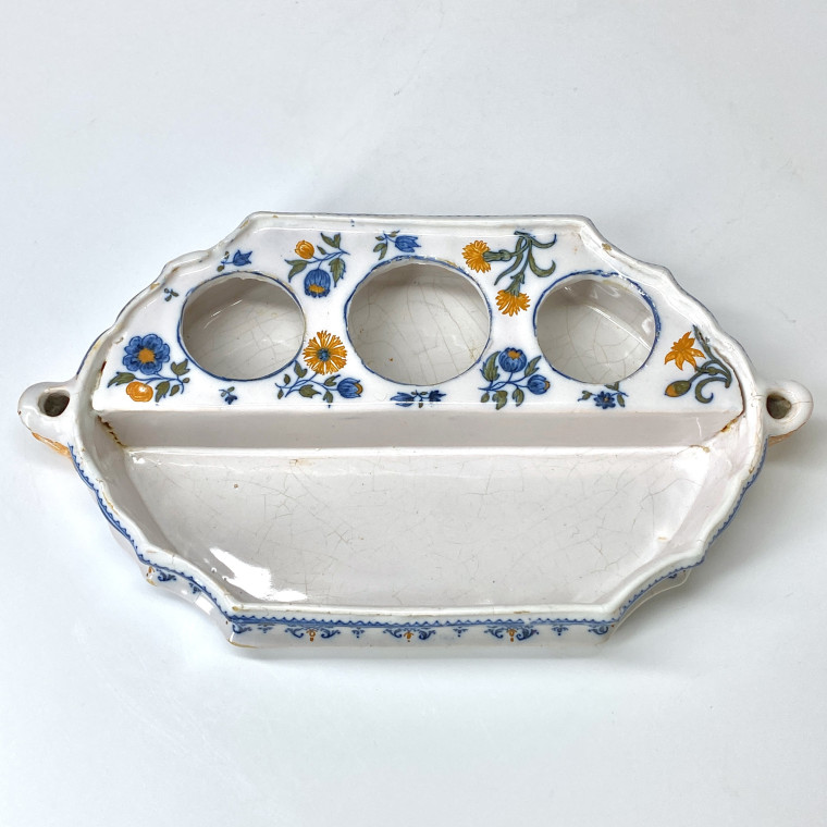 Moustiers - Earthenware writing case - Mid Eighteenth century