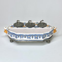 Moustiers - Earthenware writing case - Mid Eighteenth century