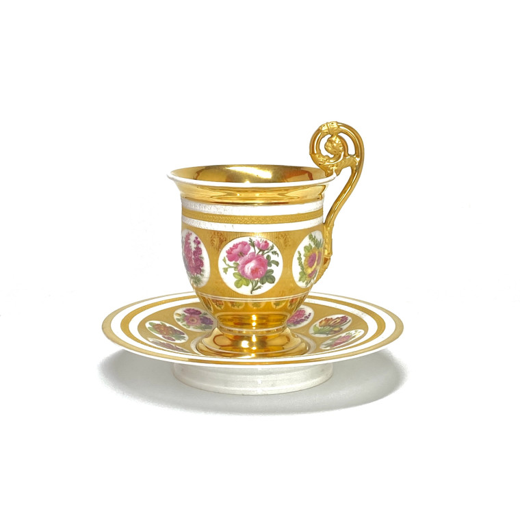 PARIS - Large chocolate cup - Circa 1830