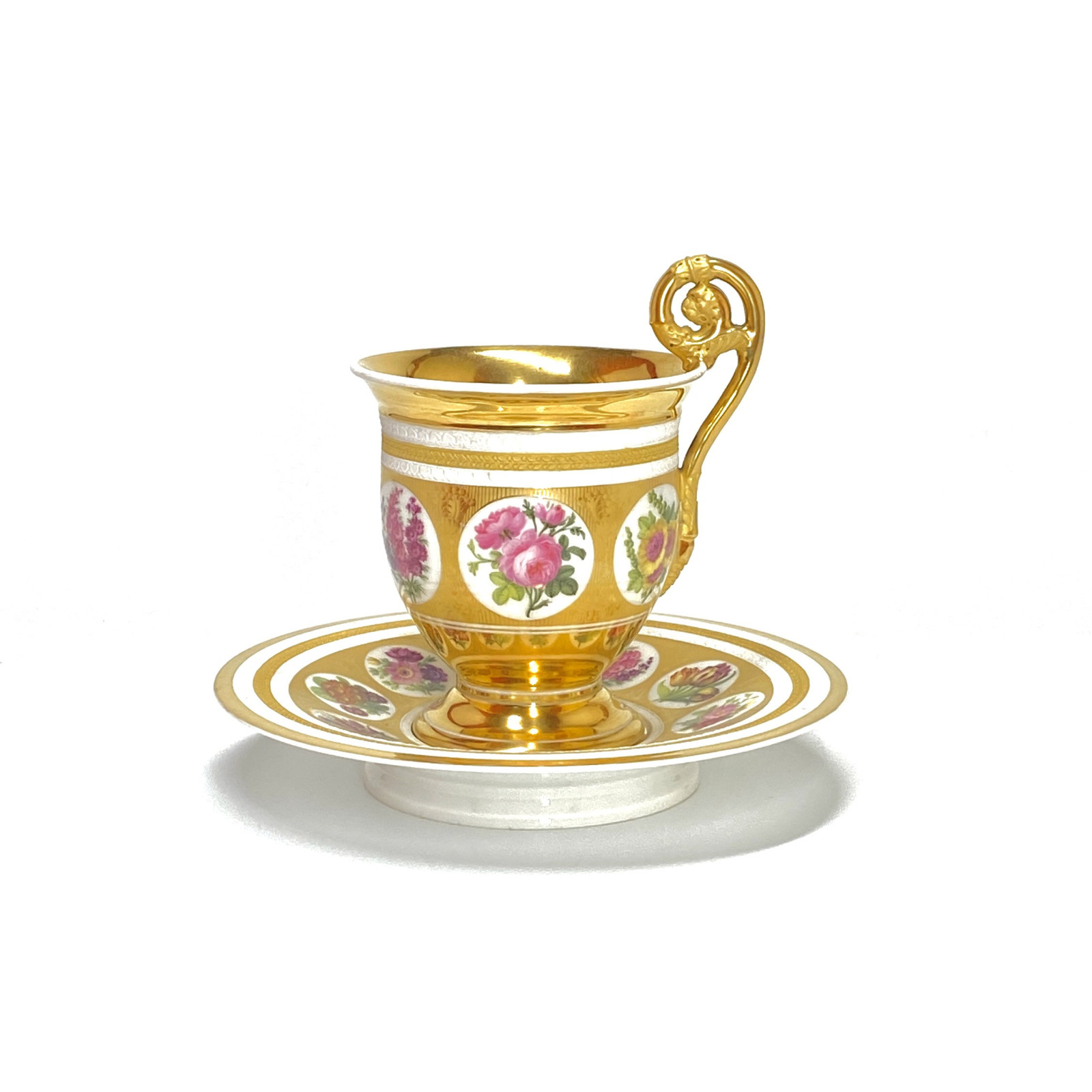 PARIS - Grande tasse à chocolat - Vers 1830