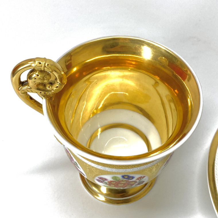 PARIS - Grande tasse à chocolat - Vers 1830