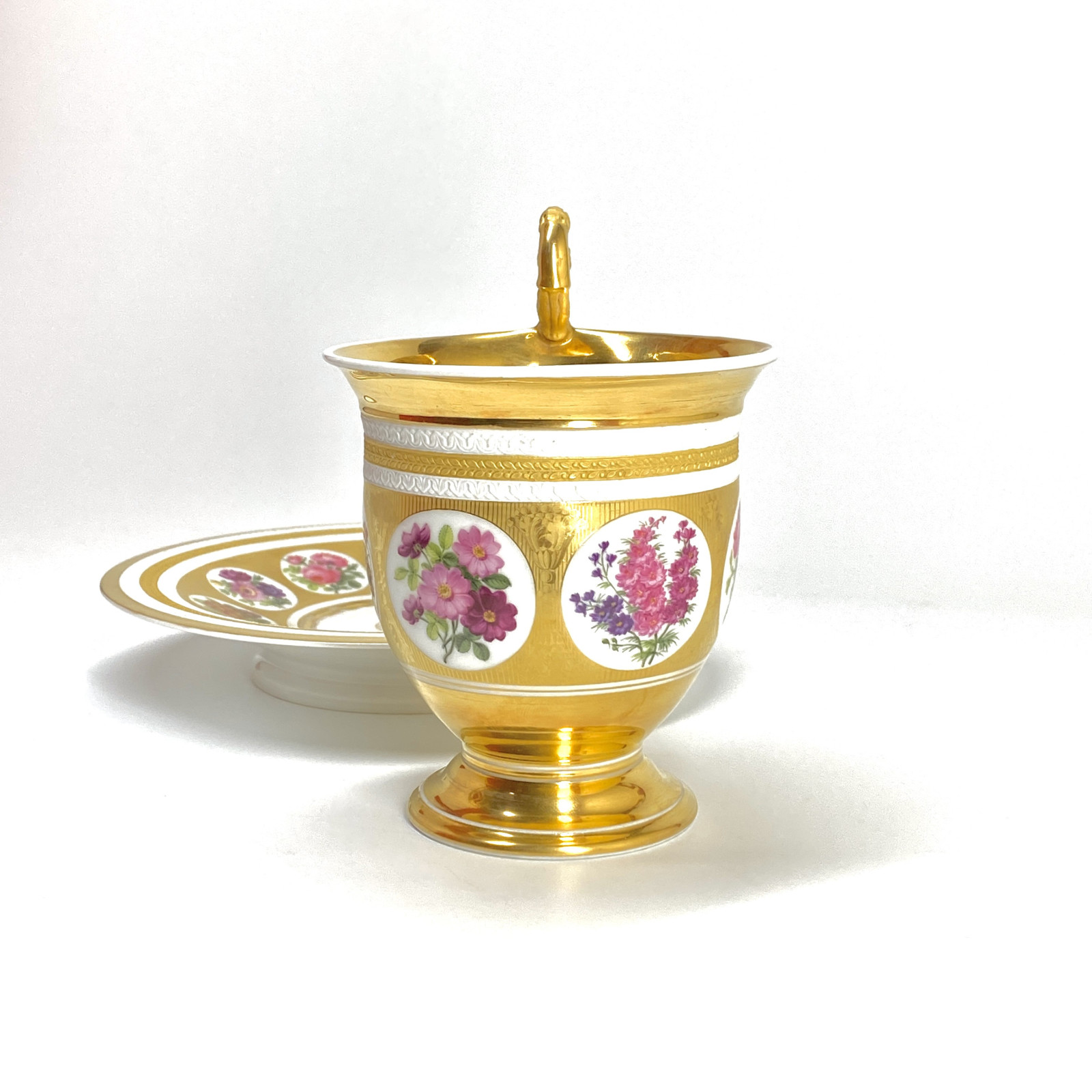 PARIS - Grande tasse à chocolat - Vers 1830