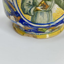 Albarello in Venetian majolica - Workshop of Maestro Domenico - Sixteenth century