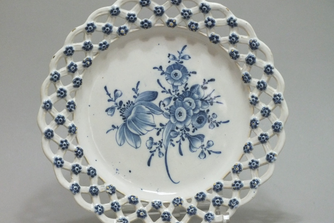 Marieberg (Sweden) - Plate lace border - Eighteenth Century