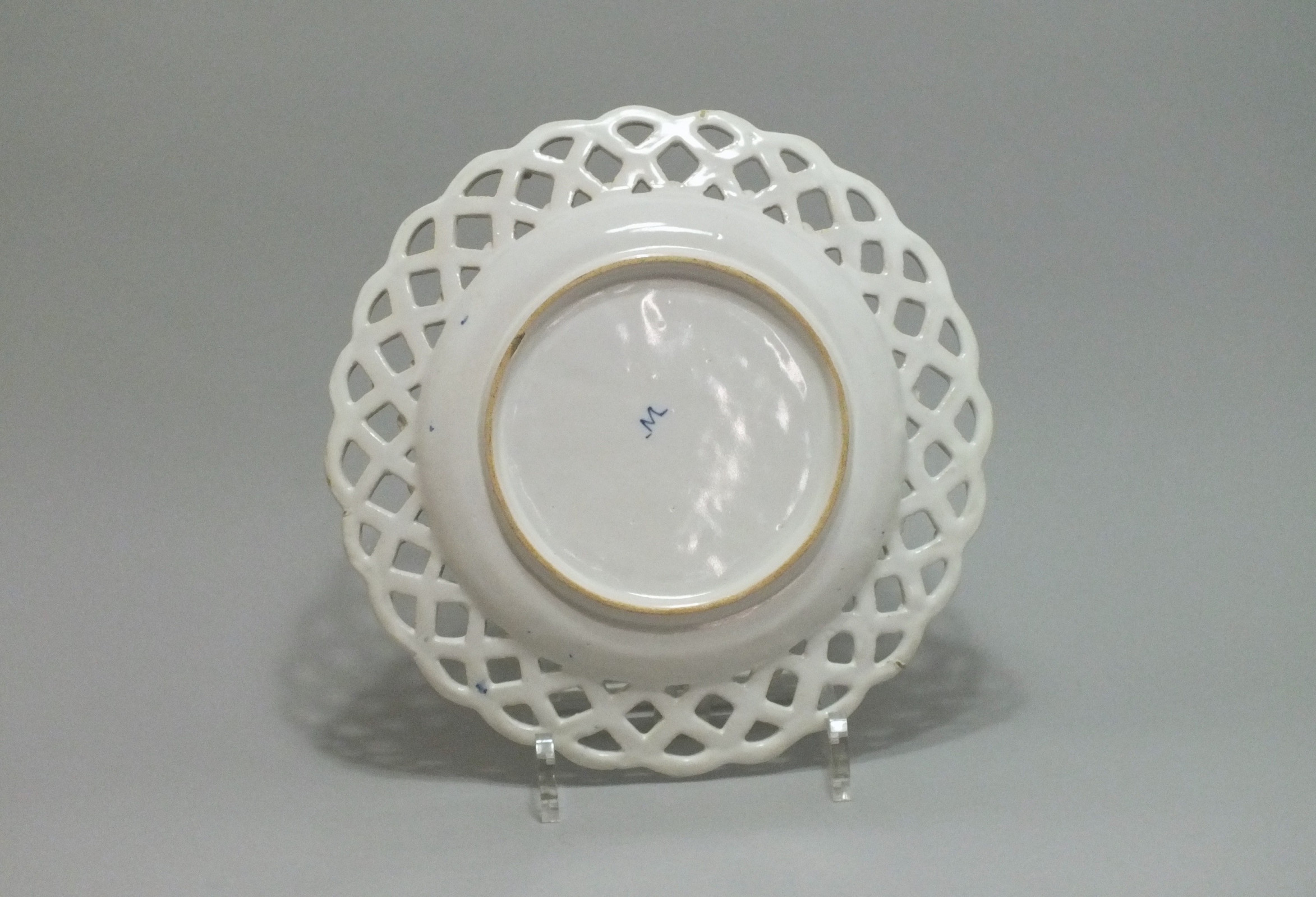 Marieberg (Sweden) - Plate lace border - Eighteenth Century