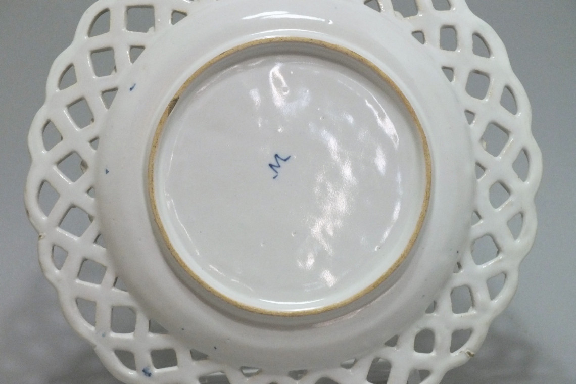 Marieberg (Sweden) - Plate lace border - Eighteenth Century