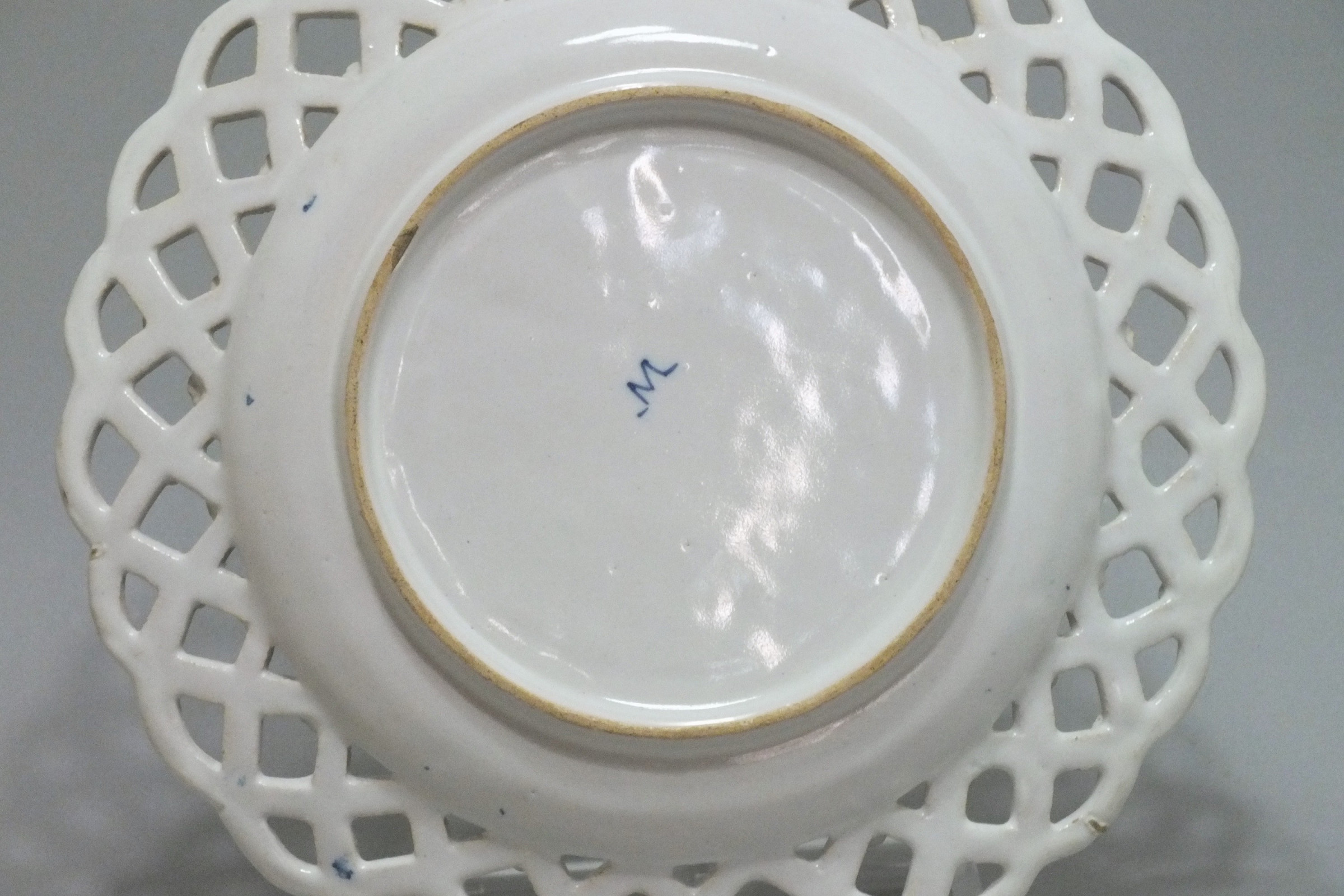 Marieberg (Sweden) - Plate lace border - Eighteenth Century