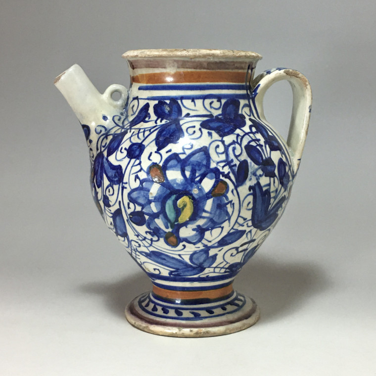Majolica Chevrette from Lyon - Second half of the 16th century