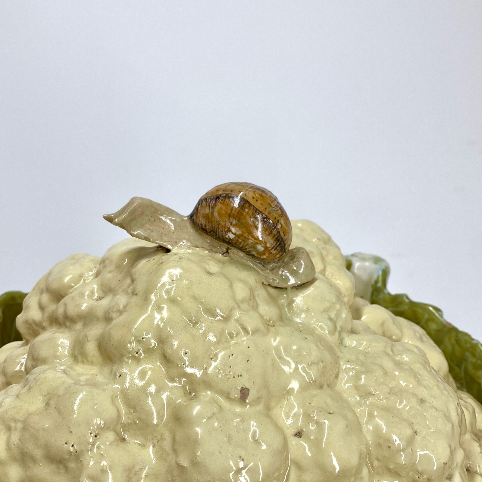 Allemagne - Terrine en trompe-l’oeil figurant un chou-fleur - XVIIIe siècle