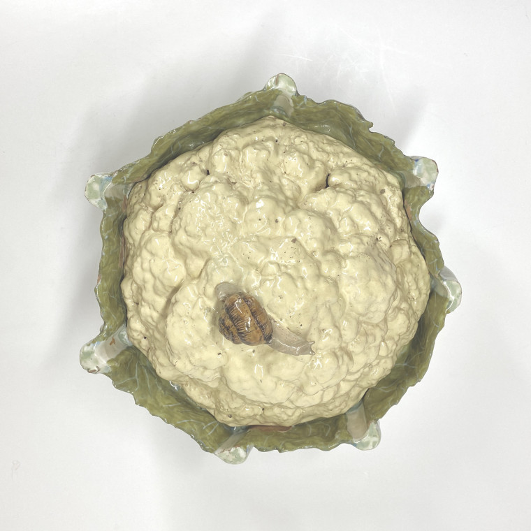 Germany - Trompe-oeil tureen depicting a cauliflower - Eighteenth century