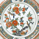 Chine - Paire de plats de la famille verte - Époque Kangxi (1662-1722)