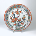 Chine - Paire de plats de la famille verte - Époque Kangxi (1662-1722)