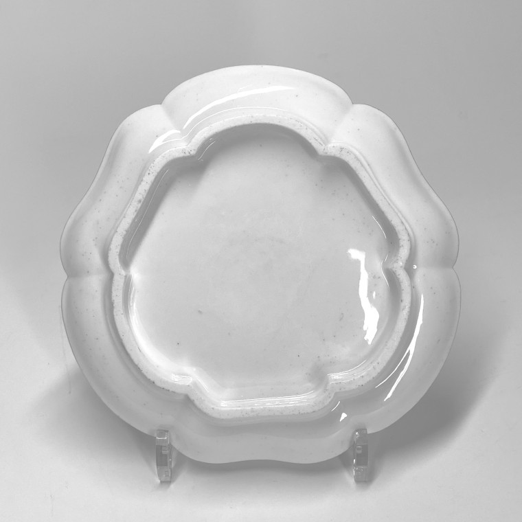 Vincennes-Sèvres - Plateau de tasse à glace - XVIIIe siècle